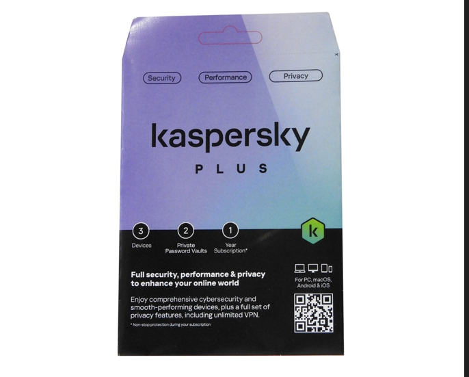 Kaspersky Plus : Security Performance and Privacy-3D-1Y-1K