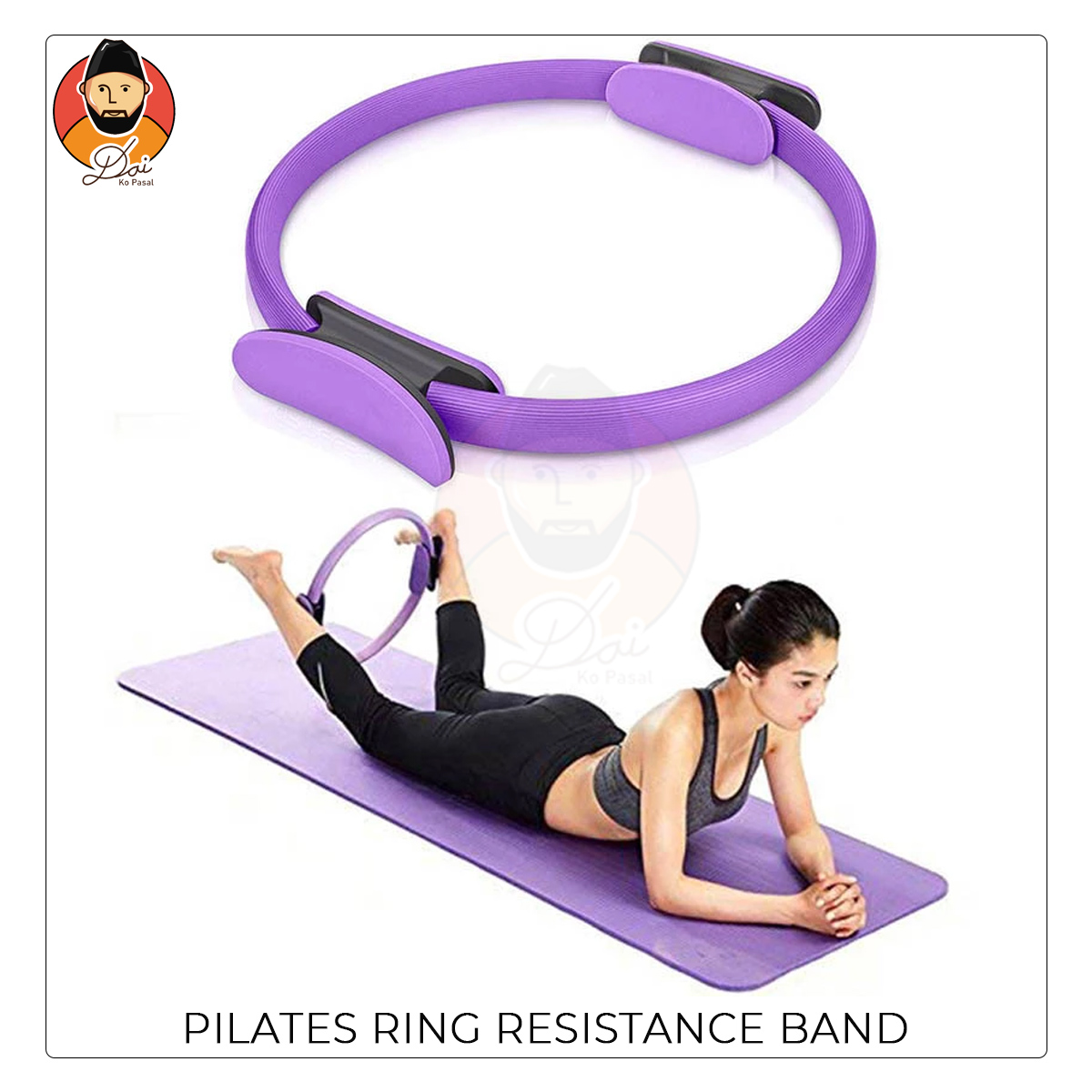 Pilates Ring Magic Circle Dual Grip Sporting Goods Yoga Ring Exercise  Fitness | eBay