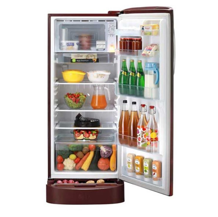 LG Single Door Refrigerator 190 Ltr GLD205ASCB