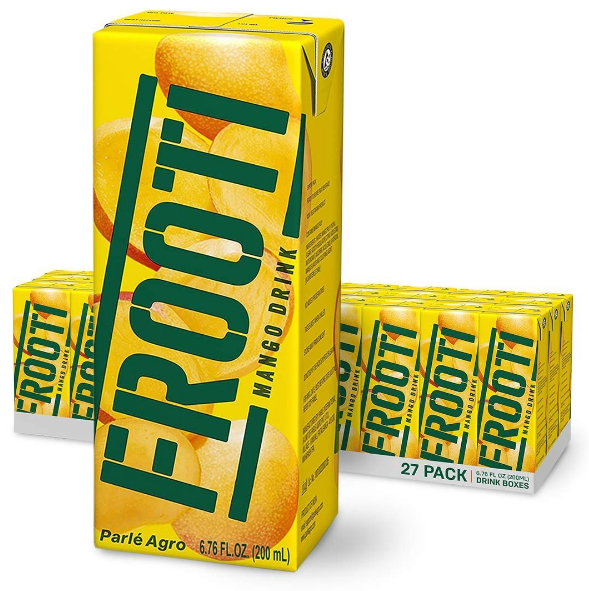 Frooti Mango Drink(200ml) - Parle Agro (Pack of 5)