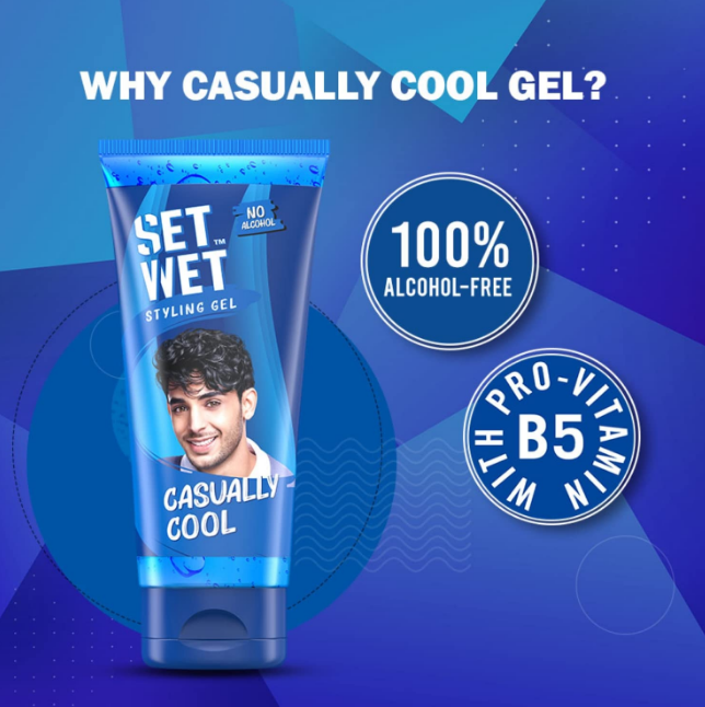 Set Wet Casually Cool Styling Gel 50g